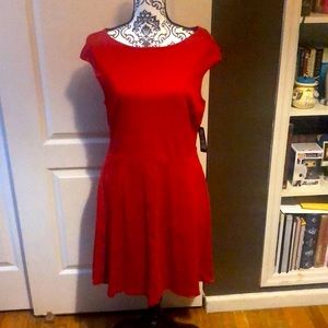 NY&Co Bateau-neck Fit & Flare dress